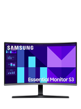 Samsung S39GD LS27D396GAUXXU Full HD Curved Monitor, 27”, Black