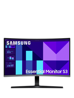 Samsung S39GD LS27D396GAUXXU Full HD Curved Monitor, 27”, Black, Black