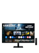 Samsung M70F LS32FM702UUXXU 4K Ultra HD Smart Monitor, 32”, Black