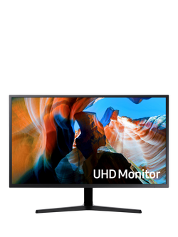 Samsung UJ590 LU32J590UQPXXU 4K Ultra HD Monitor, 32”, Black, Black
