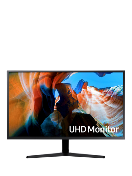 Samsung UJ590 LU32J590UQPXXU 4K Ultra HD Monitor, 32”, Black, Black