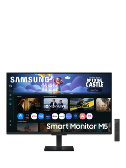 Samsung M50F LS32FM500EUXXU Full HD Smart Monitor, 32”, Black, Black