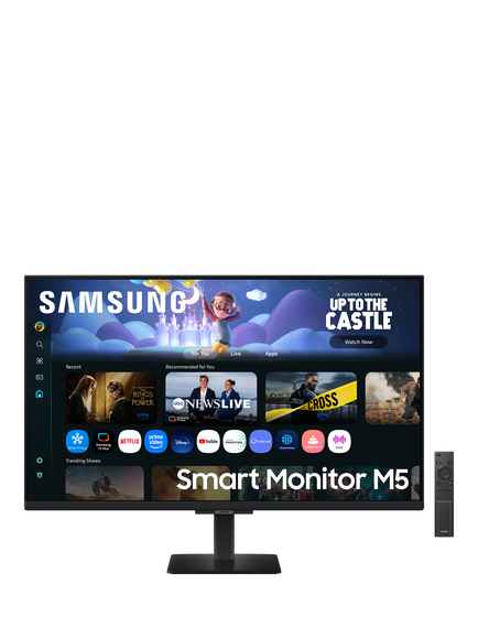 Samsung M50F LS32FM500EUXXU Full HD Smart Monitor, 32”, Black, Black