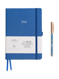 BLOX Stationery A5 Week to View 2026 Diary, Cobalt