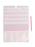 MUM's Office Weekly Family 2026 Calendar,  Raspberry