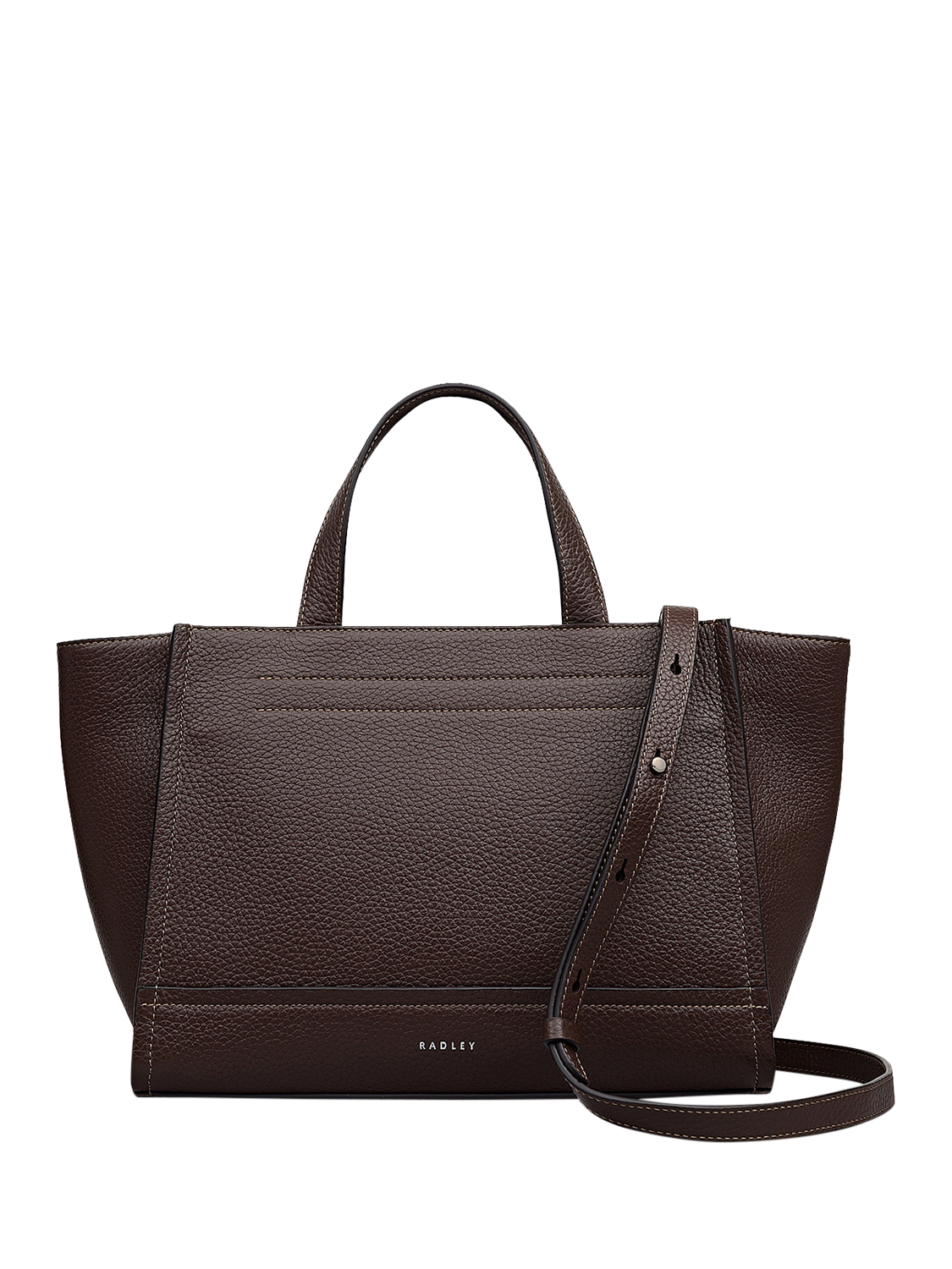 Product image 1 of 5, which shows Radley Oak Street Grab Bag, Dark Oak