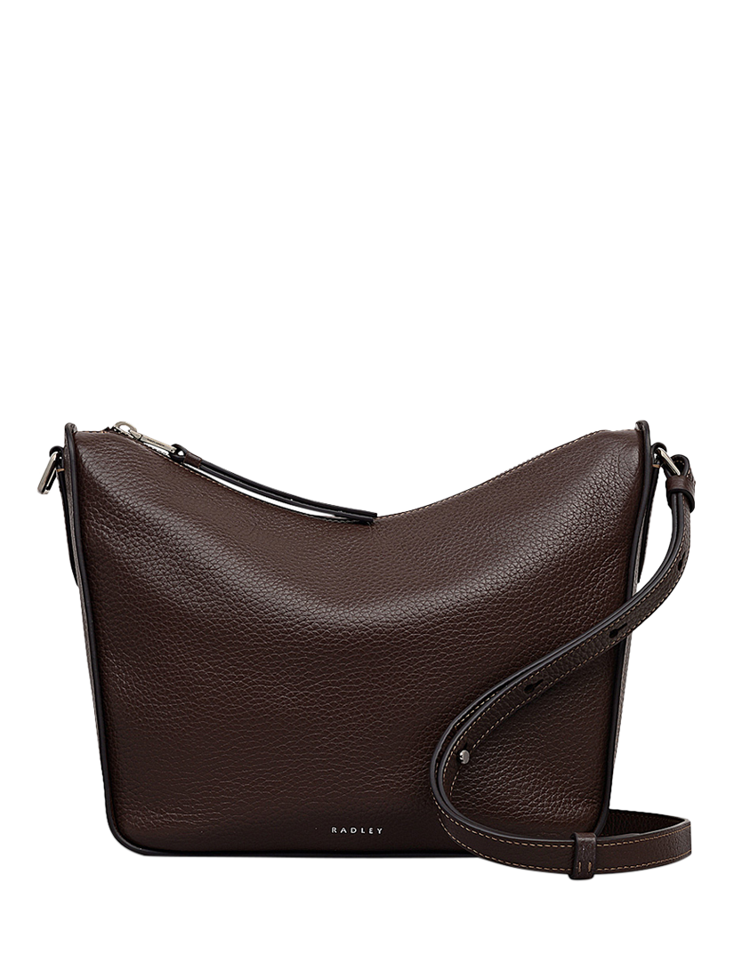 Product image 1 of 5, which shows Radley Oak Street Cross Body Bag, Dark Oak