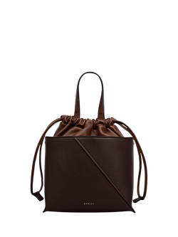 Radley The Portobello Drawstring Crossbody, Dark Oak