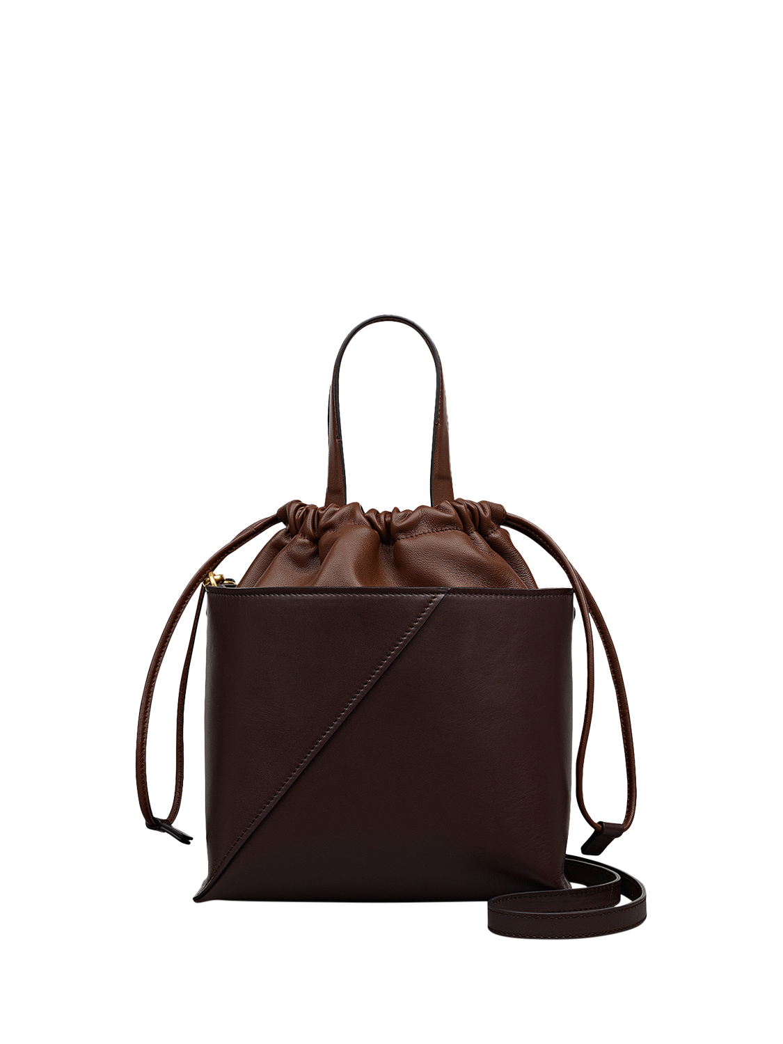 Product image 2 of 5, which shows Radley The Portobello Drawstring Crossbody, Dark Oak