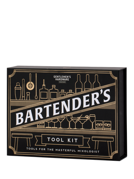 Gentlemen's Hardware Bartender's Kit, Black - view 2, Black