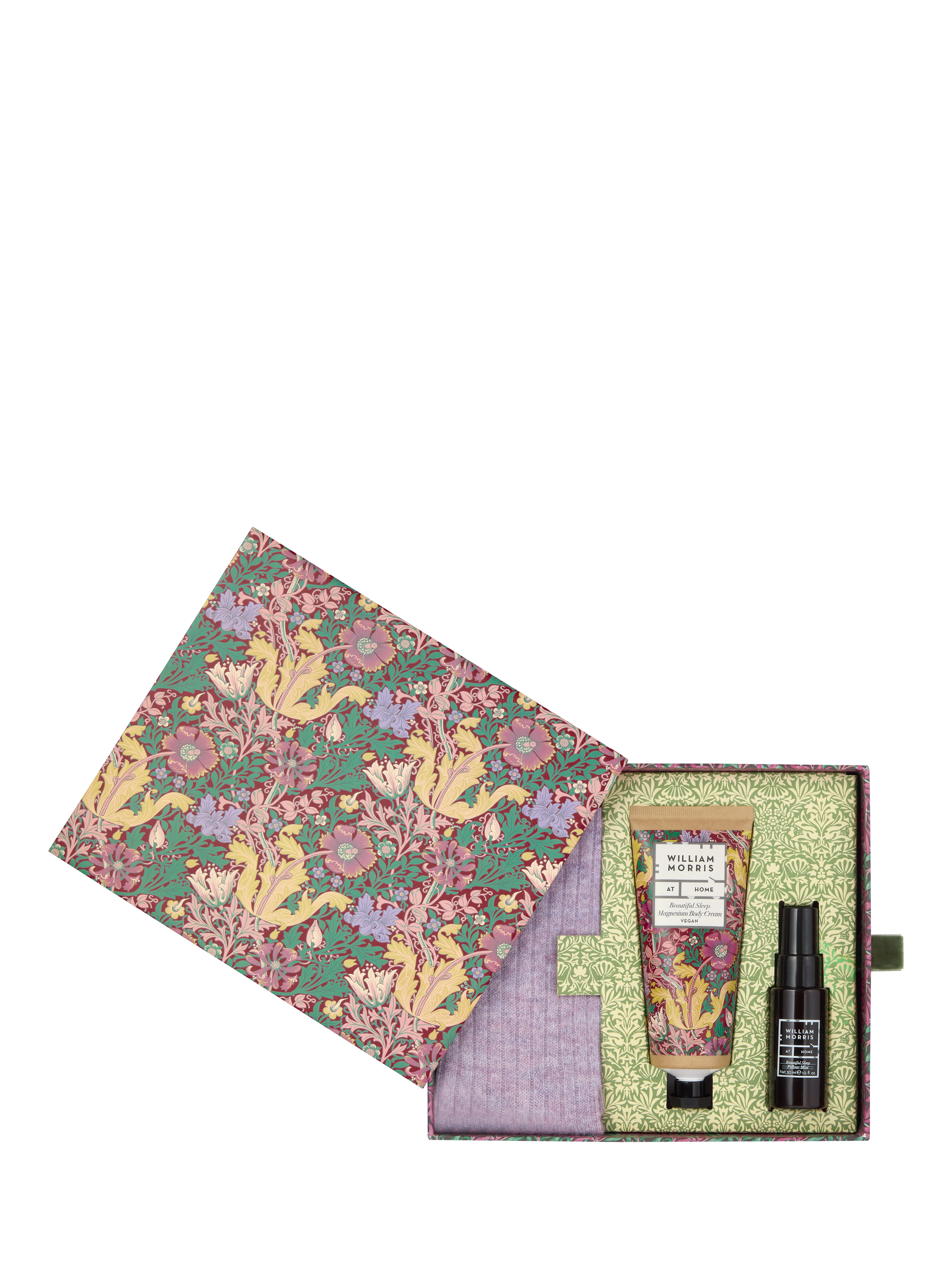 Product image 2 of 6, which shows William Morris At Home Beautiful Sleep Gift Set
