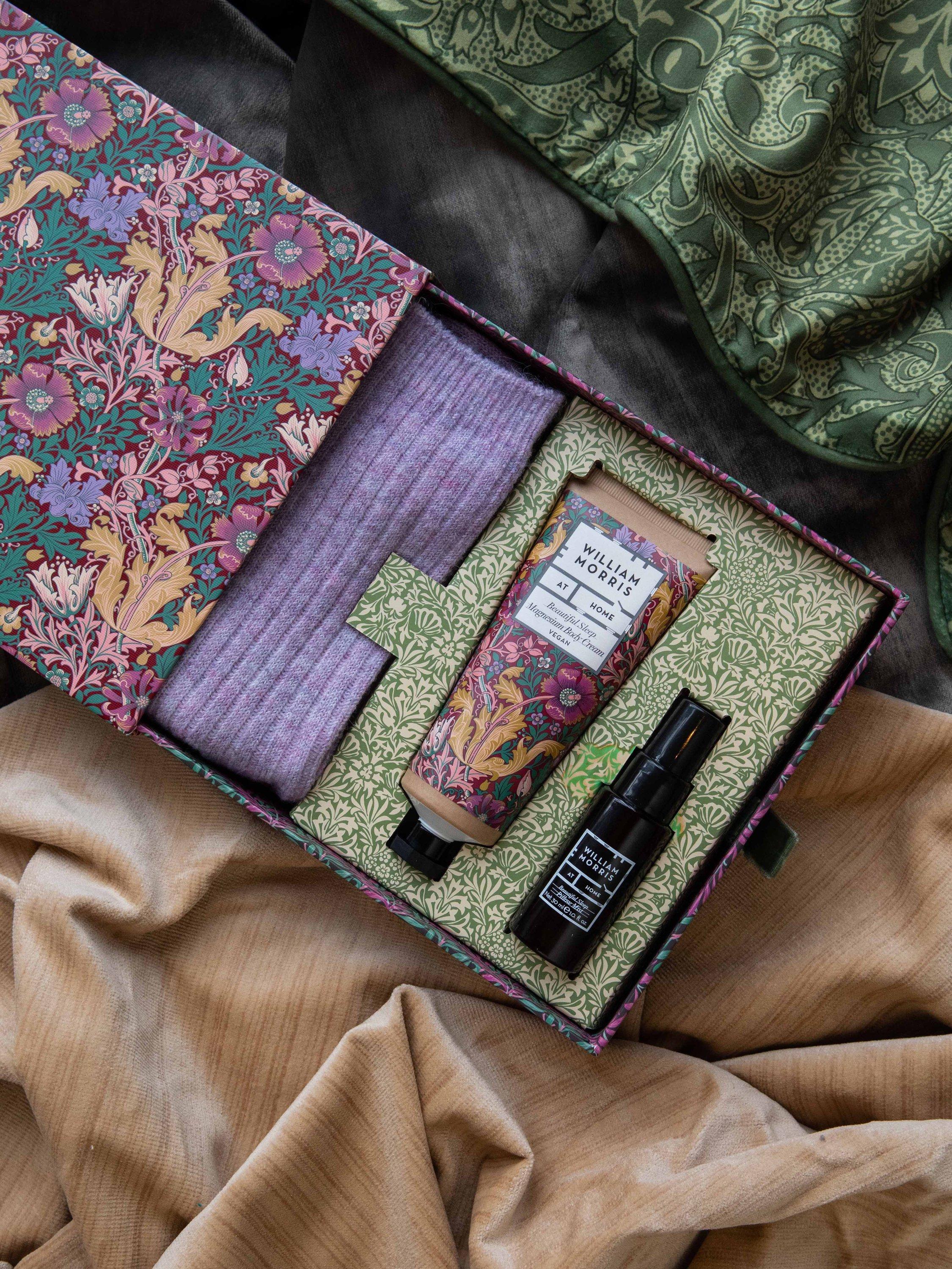 Product image 6 of 6, which shows William Morris At Home Beautiful Sleep Gift Set