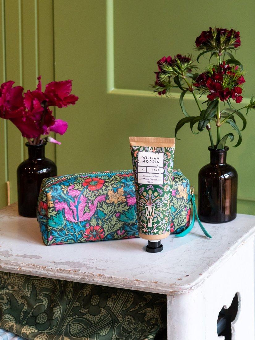 Product image 4 of 5, which shows William Morris At Home Compton Make-Up Bag Gift Set
