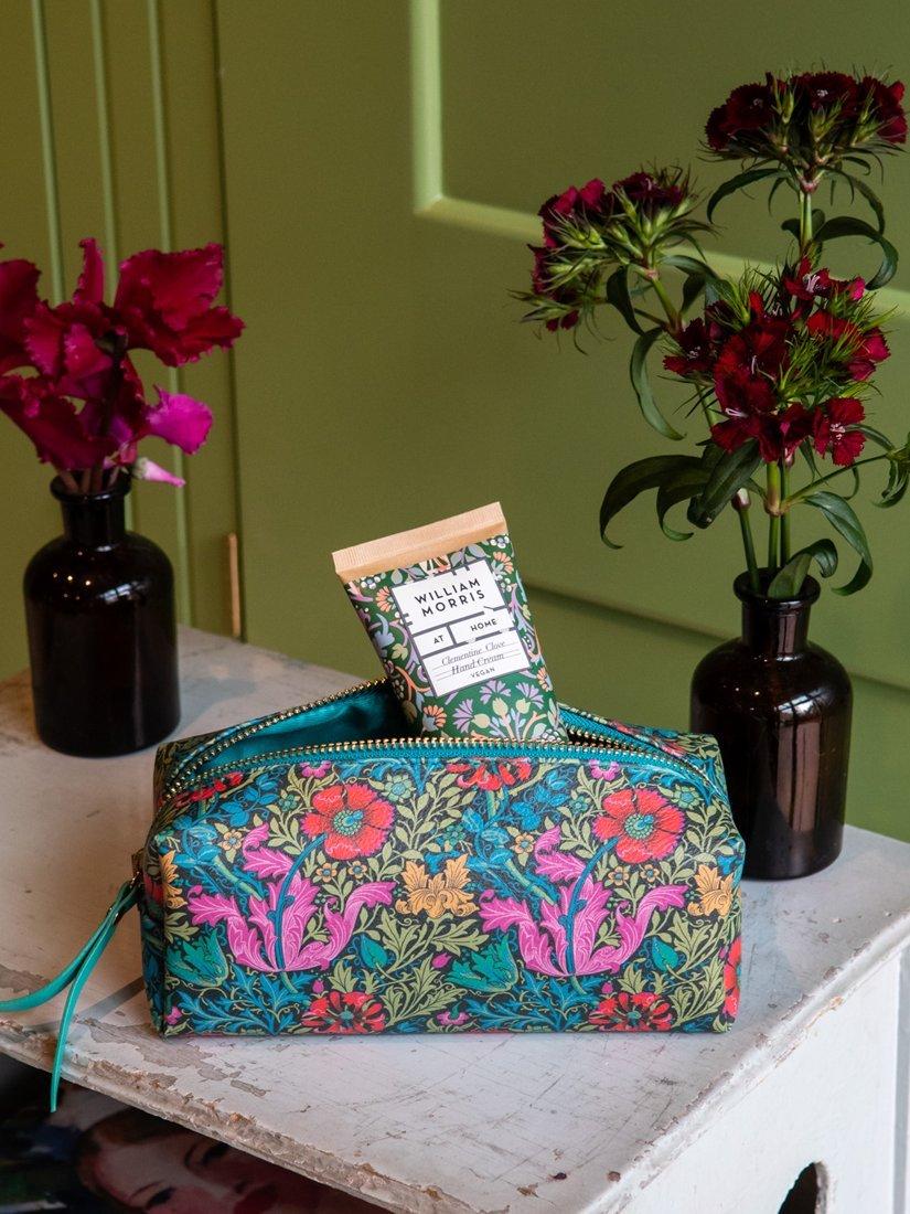 Product image 5 of 5, which shows William Morris At Home Compton Make-Up Bag Gift Set