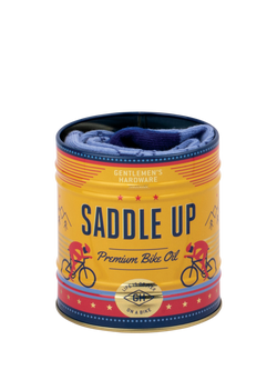 Gentlemen's Hardware Bike Socks in a Can, Blue, Blue