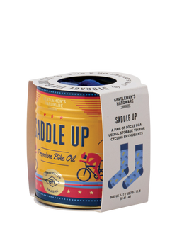 Gentlemen's Hardware Bike Socks in a Can, Blue - view 2, Blue
