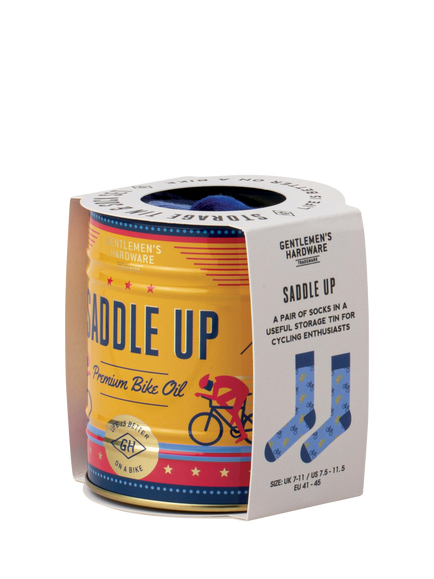 Gentlemen's Hardware Bike Socks in a Can, Blue - view 2, Blue