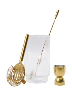 Here's How The Renley Bar Tool Set, Gold, Gold