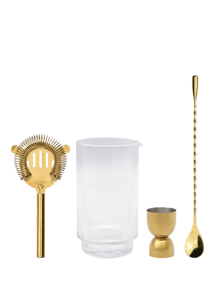Here's How The Renley Bar Tool Set, Gold - view 2, Gold