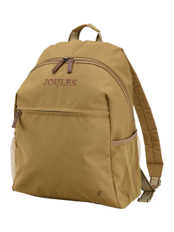 Joules Epwell Large 14" Laptop Backpack, 17L, Tan