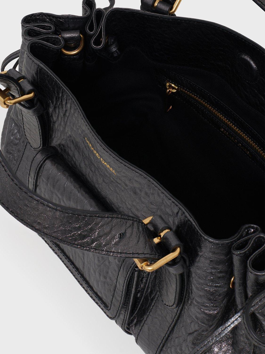 Product image 3 of 3, which shows Gerard Darel 18H Leather Bag, Grey