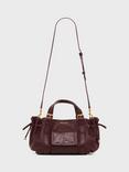 Gerard Darel 18H Leather Bag, Redwine