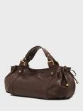 Gerard Darel 24H Leather Grab Bag, Brown