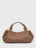 Gerard Darel 24H Leather Grab Bag, Mastic