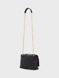 Gerard Darel Le Fanny Quilted Pure Leather Bag, Black