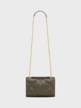 Gerard Darel Le Fanny Quilted Pure Leather Bag, Khaki