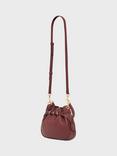 Gerard Darel Le Mini Romy Pure Leather Bag, Cherry