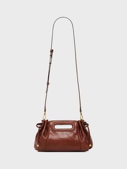 Gerard Darel Mini Dany Leather Bag, Camel, Camel