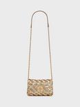 Gerard Darel Mini Fanny Quilted Bag, Gold