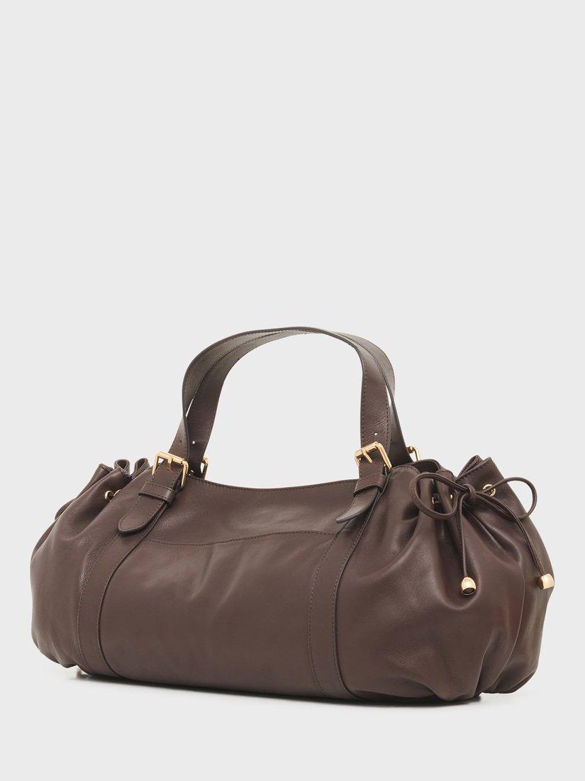 Product image 2 of 3, which shows Gerard Darel St Germain Leather Bag, Brown