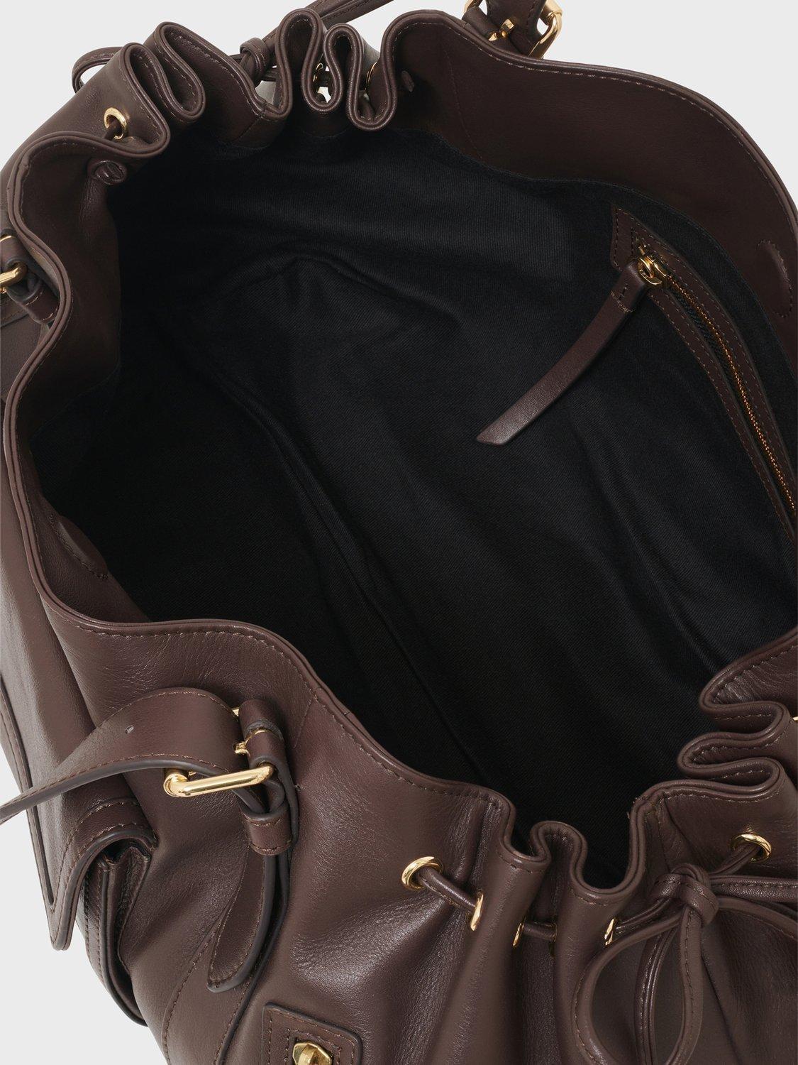 Product image 3 of 3, which shows Gerard Darel St Germain Leather Bag, Brown