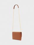 Gerard Darel Enveloppe Pure Leather Crossbody Bag, Cognac