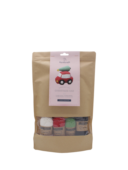 Hardicraft Christmas Car Crochet Kit - view 2, Multi