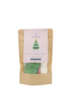 Hardicraft Mini Christmas Tree Crochet Kit - view 2, Multi