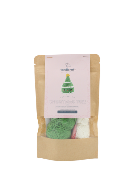 Hardicraft Mini Christmas Tree Crochet Kit - view 2, Multi