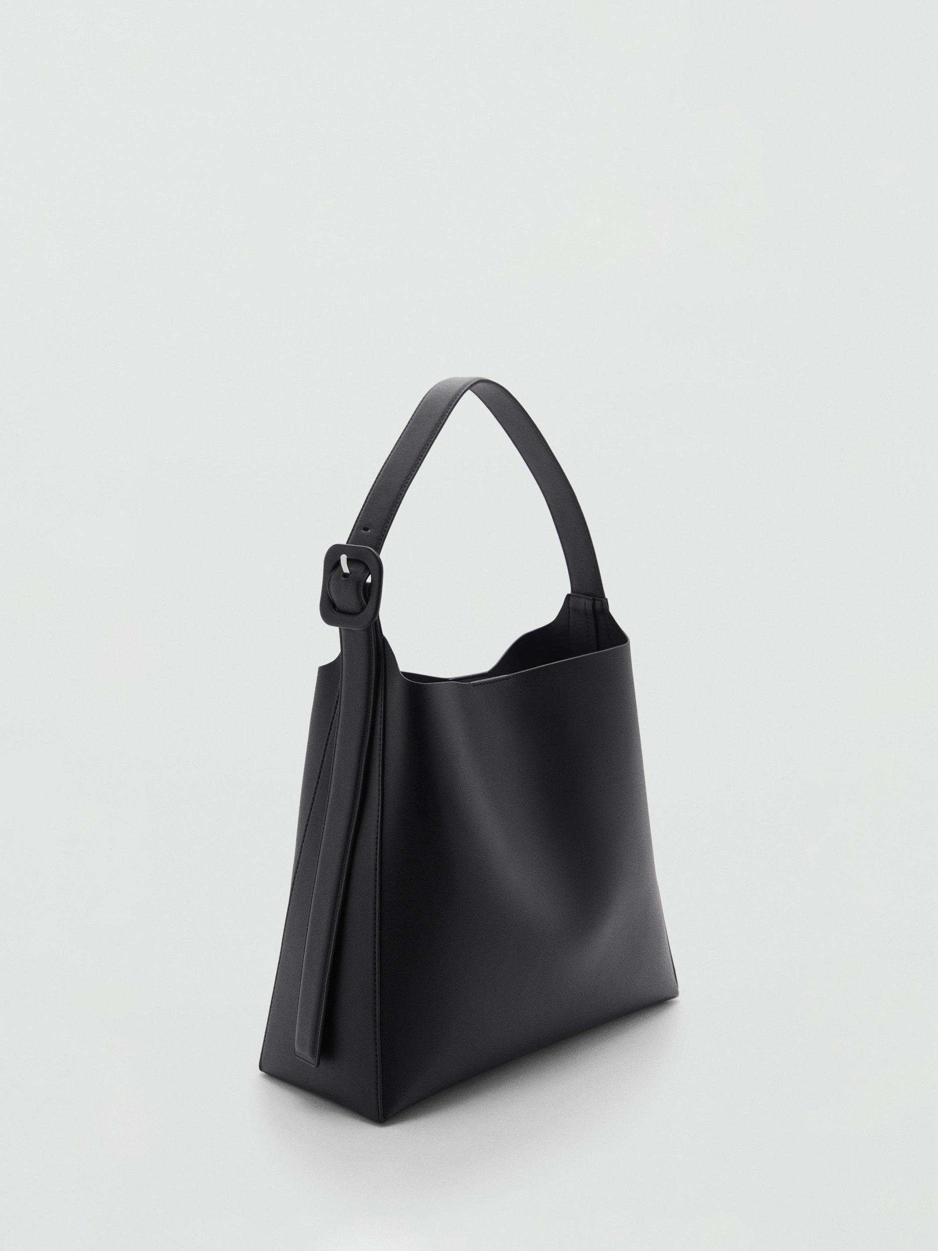 Product image 2 of 4, which shows Mango Winnie Grab Bag, Black