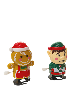 Tinc Christmas Wind Up Toys, Set of 2, Multi - view 2, Multi