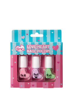 Tinc Love Heart Nail Polish Gift Set, Pink