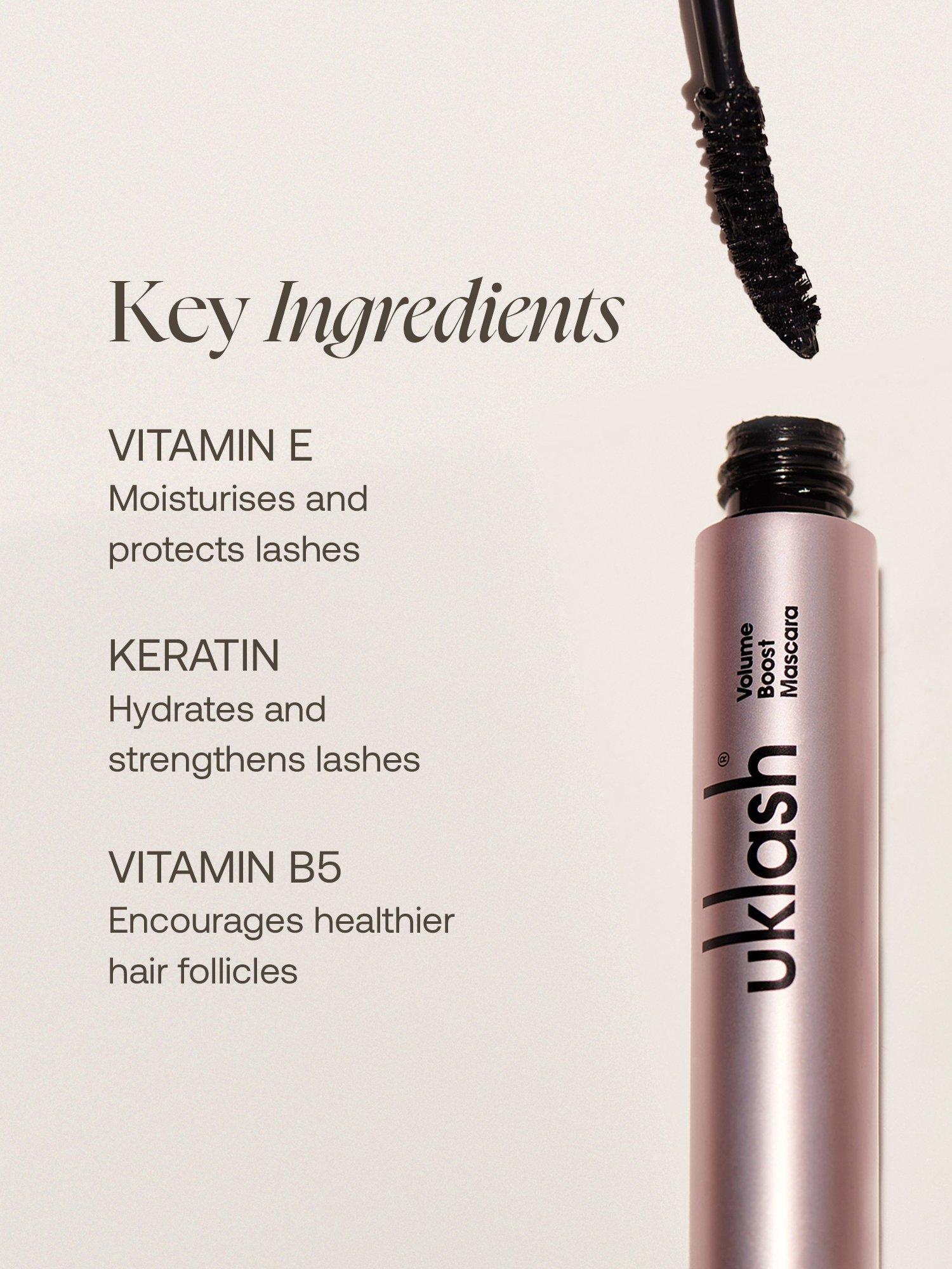 Product image 5 of 6, which shows UKLASH Volume Boost Mascara, Black