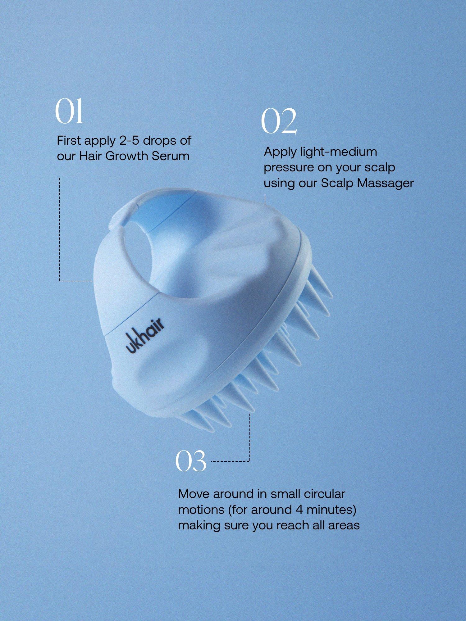 Product image 2 of 4, which shows UKLASH UKHAIR Scalp Massager