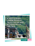 Buyagift Port Lympne Safari & Afternoon Tea Gift Experience
