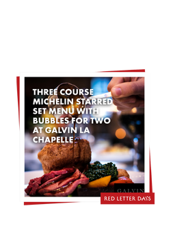 Red Letter Days Galvin La Chapelle 3 Course Gift Experience, Multi