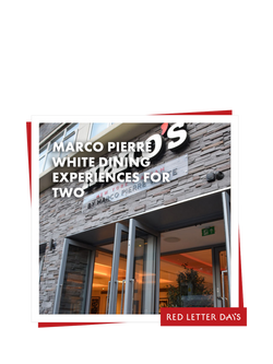 Red Letter Days Marco Pierre White Dine for 2 Gift Experience, Multi