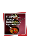 Red Letter Days Seven Course Tasting Menu at Riwaz Gift Experience