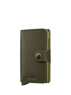 Secrid Cardprotector Leather Miniwallet - view 2, Kelp