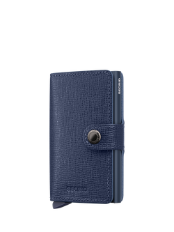 Secrid Cardprotector Leather Miniwallet - view 2, Navy